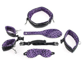 Fetish Fantasy Series Purple Cheetah Bondage Kit