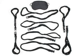 Fetish Fantasy Series BDSM Rope Cuff And Tether Set