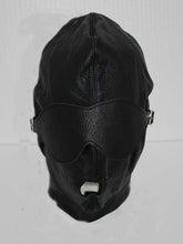 Indulge in Sensual Bliss - Hell's Couture Premium Leather Bondage Hood