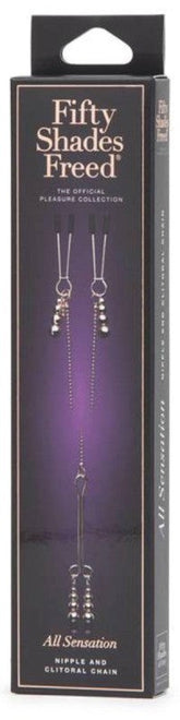 Fifty Shades Freed All Sensation Nipple and Clitoral Chain