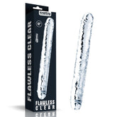 Flawless Clear Double Dildo 12 Inch