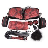 Flower Designed Bondage Kit