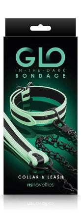 GLO Bondage Collar and Leash