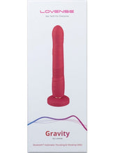 Lovense Gravity App Control Vibrating and Thrusting Dildo