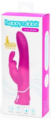 Happy Rabbit Rechargeable Curve Vibrator Purple