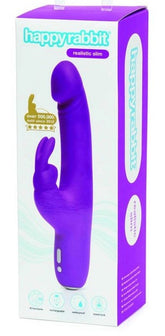 Happy Rabbit Slimline Realistic Rechargeable Rabbit Vibrator