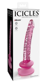Pipedream Icicles #86 Realistic Glass Dildo