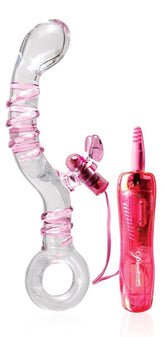 Pipedream Icicles No 16 - 10 Functions Glass Rabbit Vibrator