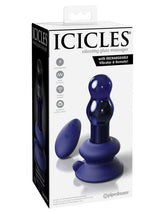 Pipedream Icicles No 83 Remote Control Glass Anal Vibrator