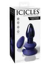 Pipedream Icicles No 85 Rechargeable Glass Butt Plug