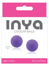 Silky, Compact, and Effective - NS Novelties INYA Coochy Balls Purple