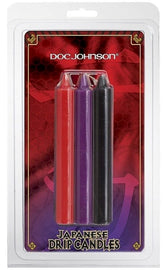 Doc Johnson Multi Colour Japanese Drip Candles