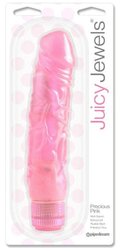 Pipedream Juicy Jewels Precious Pink Dildo Vibrator