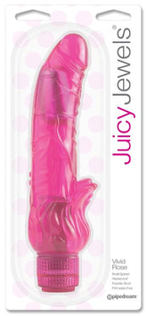 Pipedream Juicy Jewels Vivid Rose Dong Massager