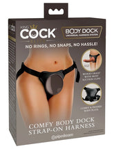 King Cock Elite Comfy Body-Dock Strap-On Harness Sex Toy