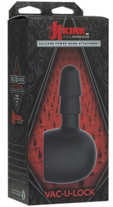 Kink Silicone Vac-U-Lock Wand Attachment