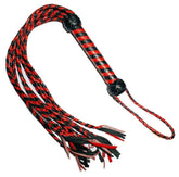 Kinky Leather Flogger With Nine Tails