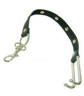 KinkyTime Metal Nose Hooks on Connectable Leather Lead