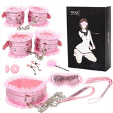 Lace Bondage Set With Love Egg