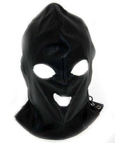 Leather Executioner Bondage Hood