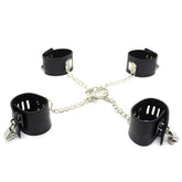 Bondage Bliss - Luxurious Leather Restraints for Intimate Exploration