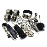 Captivating Leopard Print BDSM Pleasure Set