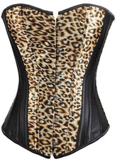 Leopard Slimming Corset & G-String