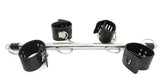 Locking Wrist and Ankle Spreader Bar with Cuffs