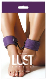 NS Novelties Lust Bondage Ankle Cuff Purple
