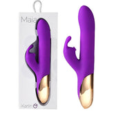 Maia Karlin Rechargeable Rabbit Vibe - 10 Pulsations, 4 Speeds, Triple-Action Bliss