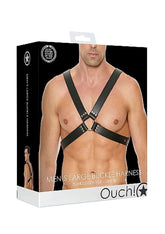 Bondage Bliss - Adjustable Leather Harness for Men