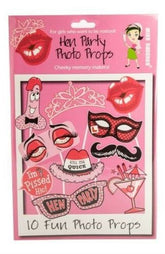 Miss Naughty Hen Party Photo Props