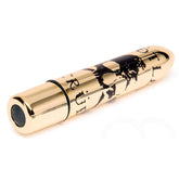 Motley Crue Classic Skull 10 Function Bullet Vibrator Gold