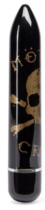 Motley Crue Classic Skull 7 Function Vibrator Black