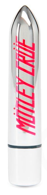 Motley Crue Too Fast For Love 10 Function Bullet Vibrator Silver
