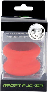Muscle Ball Stretcher Red