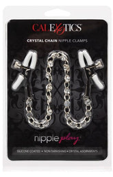 Nipple Play Crystal Chain Nipple Clamps