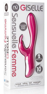 Nu Sensuelle Giselle Magenta Rabbit Vibrator