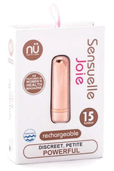 Nu Sensuelle Joie Rechargeable Bullet Rose Gold