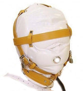 Obey Sir Sensory Deprivation Hood White Leather