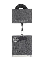 Ouch! Denim Metal Handcuffs