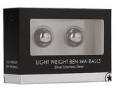 Ouch! Light Weight Ben-Wa Balls Silver