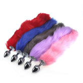 Elevate Your Intimate Moments - Faux Fox Tail Butt Plug