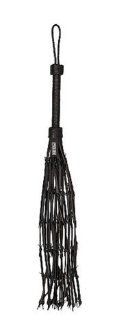 Pain Saddle Leather with Barbed Wire Flogger