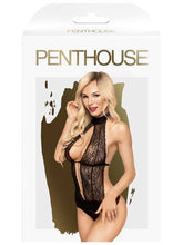 Penthouse Lingerie's Captivating High-Neck Keyhole Playsuit - Turn Heads Tonight