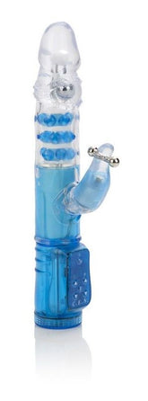 Pierced Lover Vibrator With Balls And Stimulators