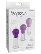 Pipedream Fantasy For Her Womens Nipple Enhancer Set