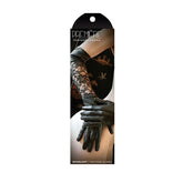 Fantasy Lingerie's Moonlight Lace-Trimmed Leatherette Gloves