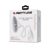 Baile Pretty Love Pussy Suction Cup Massager - Unforgettable Sensations
