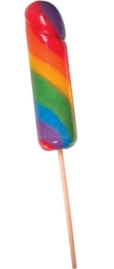 Rainbow Jumbo Candy Cock Pop